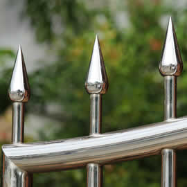 Bespoke Stainless Steel fence